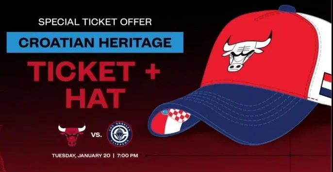 Croatian Heritage Night @ Chicago Bulls vs. LA Clippers